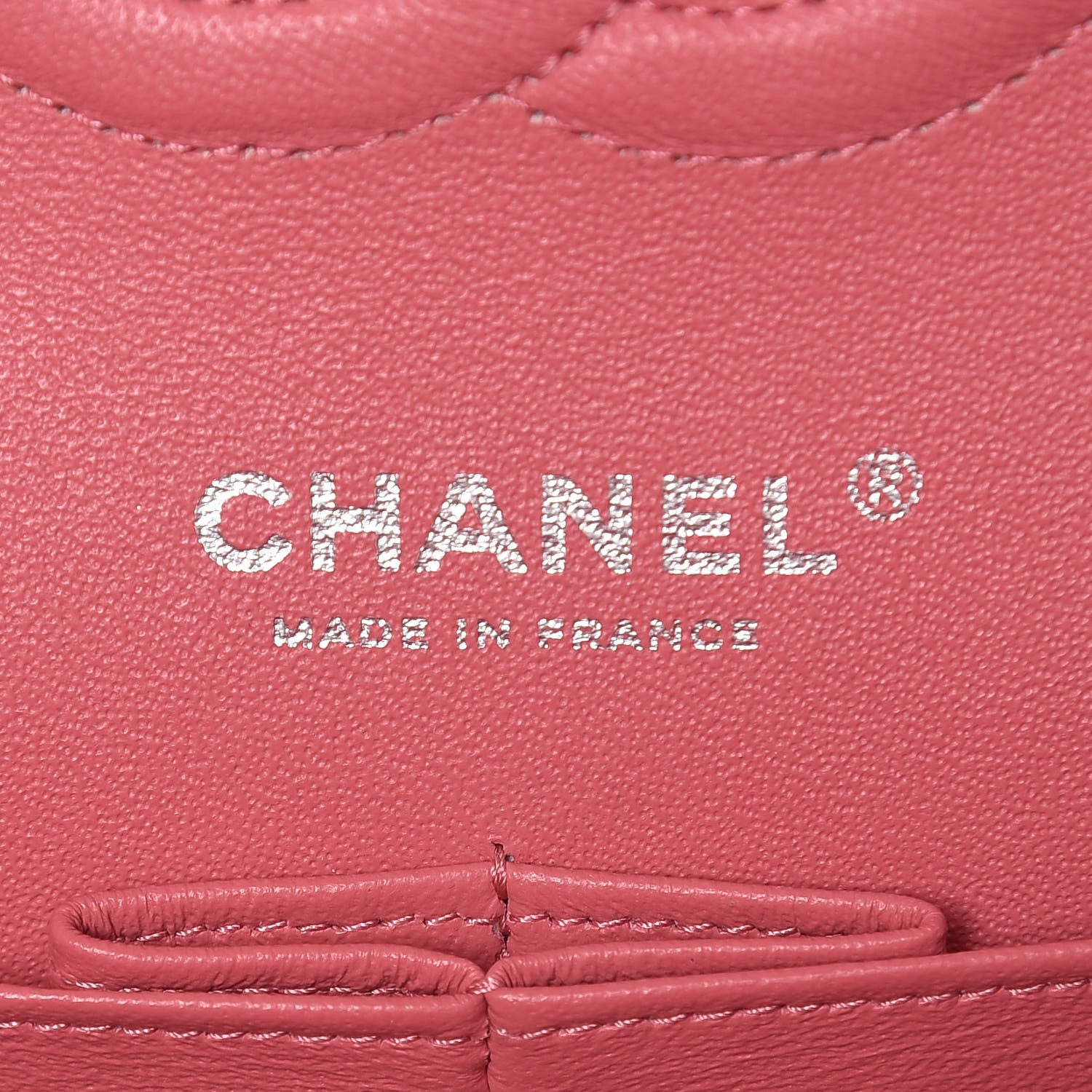 Chanel Patent Chevron Quilted Medium Double Flap Pink 8 of 9