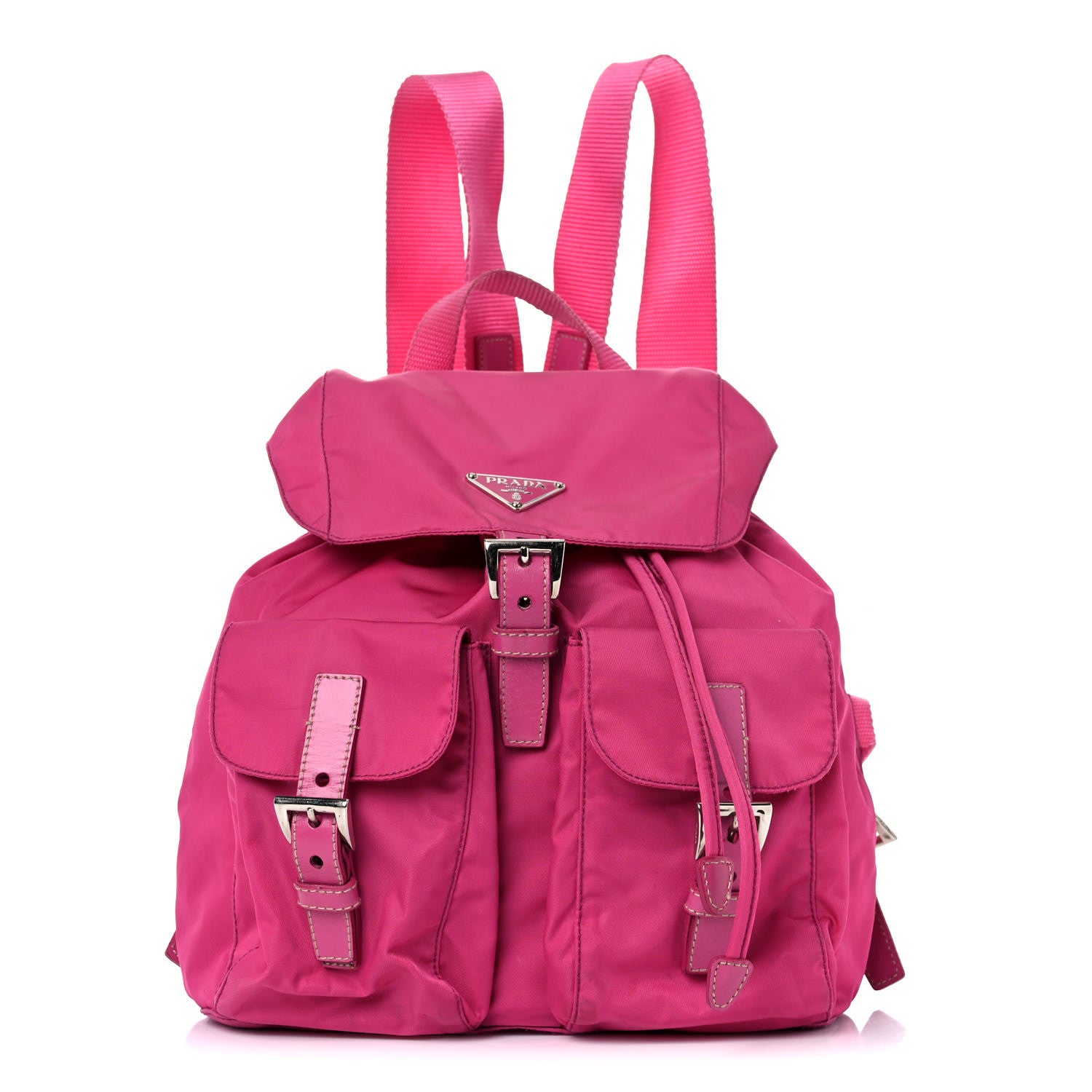 Prada Nylon Vela Backpack Fuxia 1 of 21