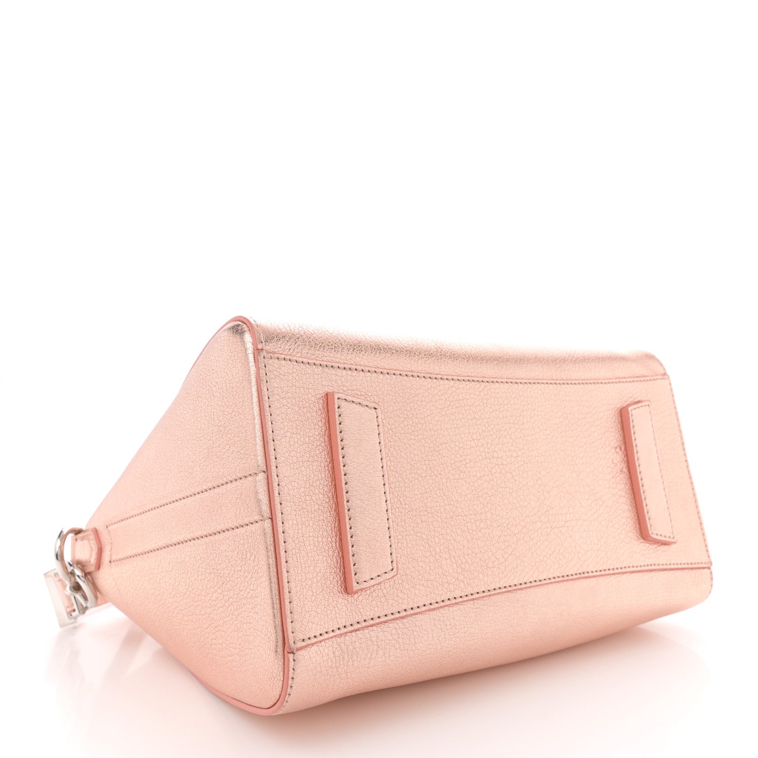 Givenchy Metallic Sugar Goatskin Small Antigona Light Pink 4 of 10