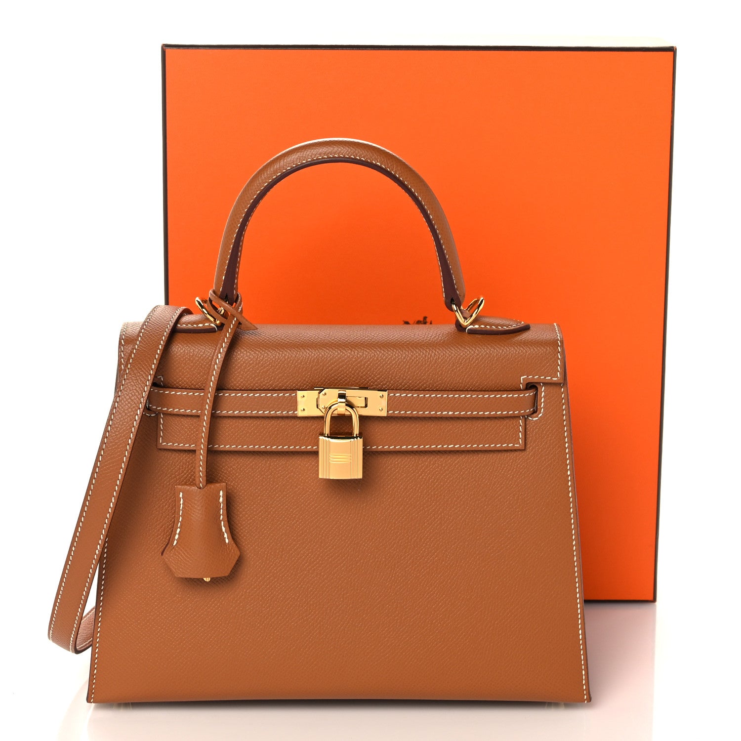 Hermes Epsom Kelly Sellier 25 Gold 38 of 38