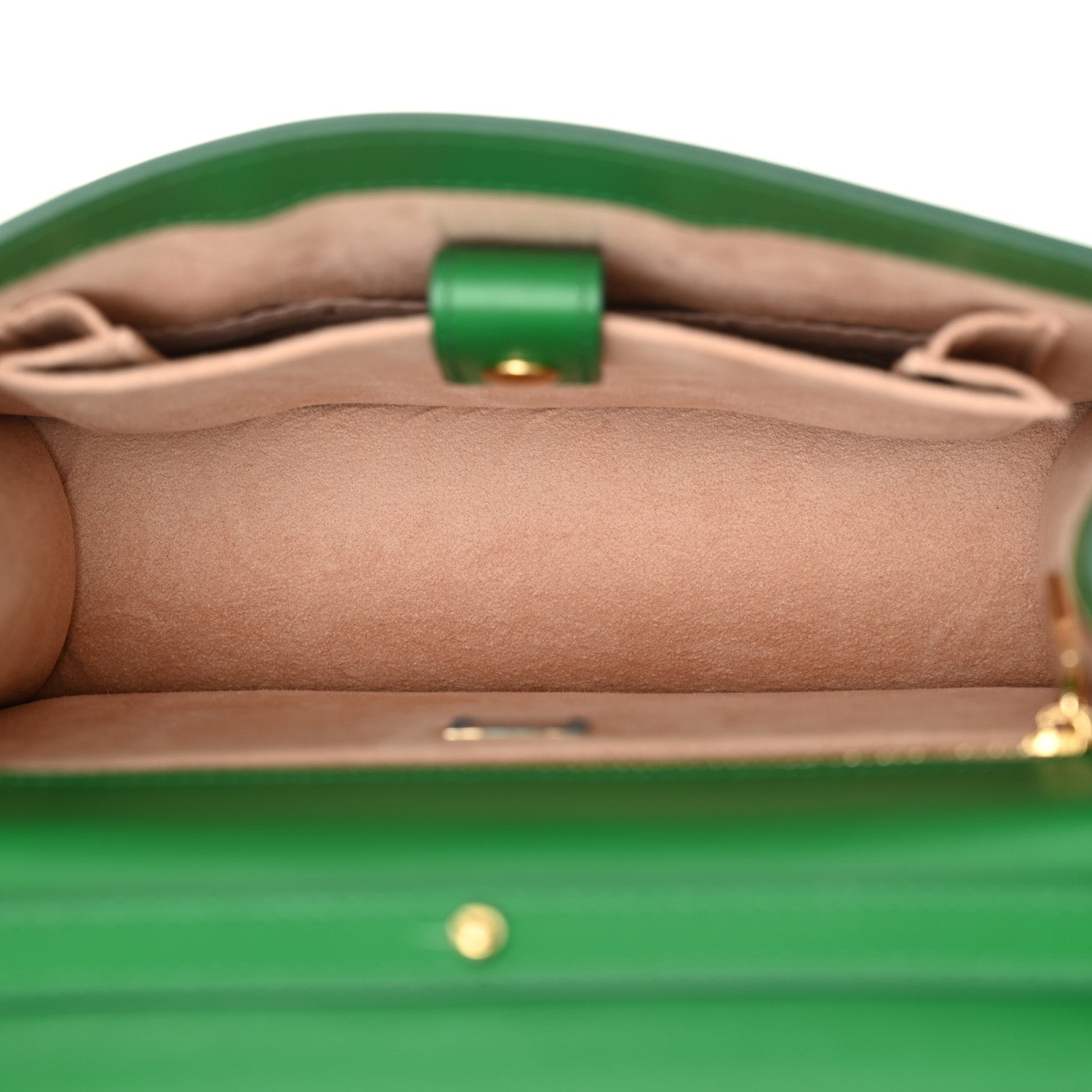 Dolce & Gabbana Calfskin DG Logo Flap Crossbody Bag Green 5 of 10