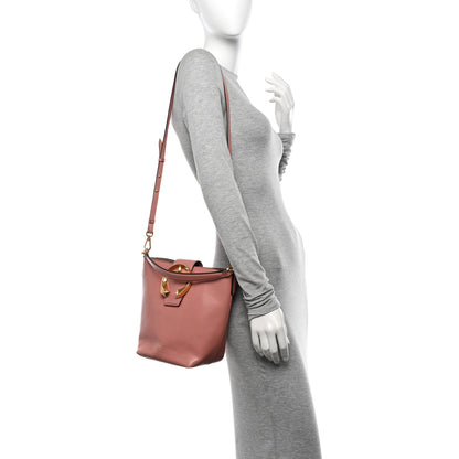 Jimmy Choo Calfskin Madeline Bucket Bag Blush 2 of 12