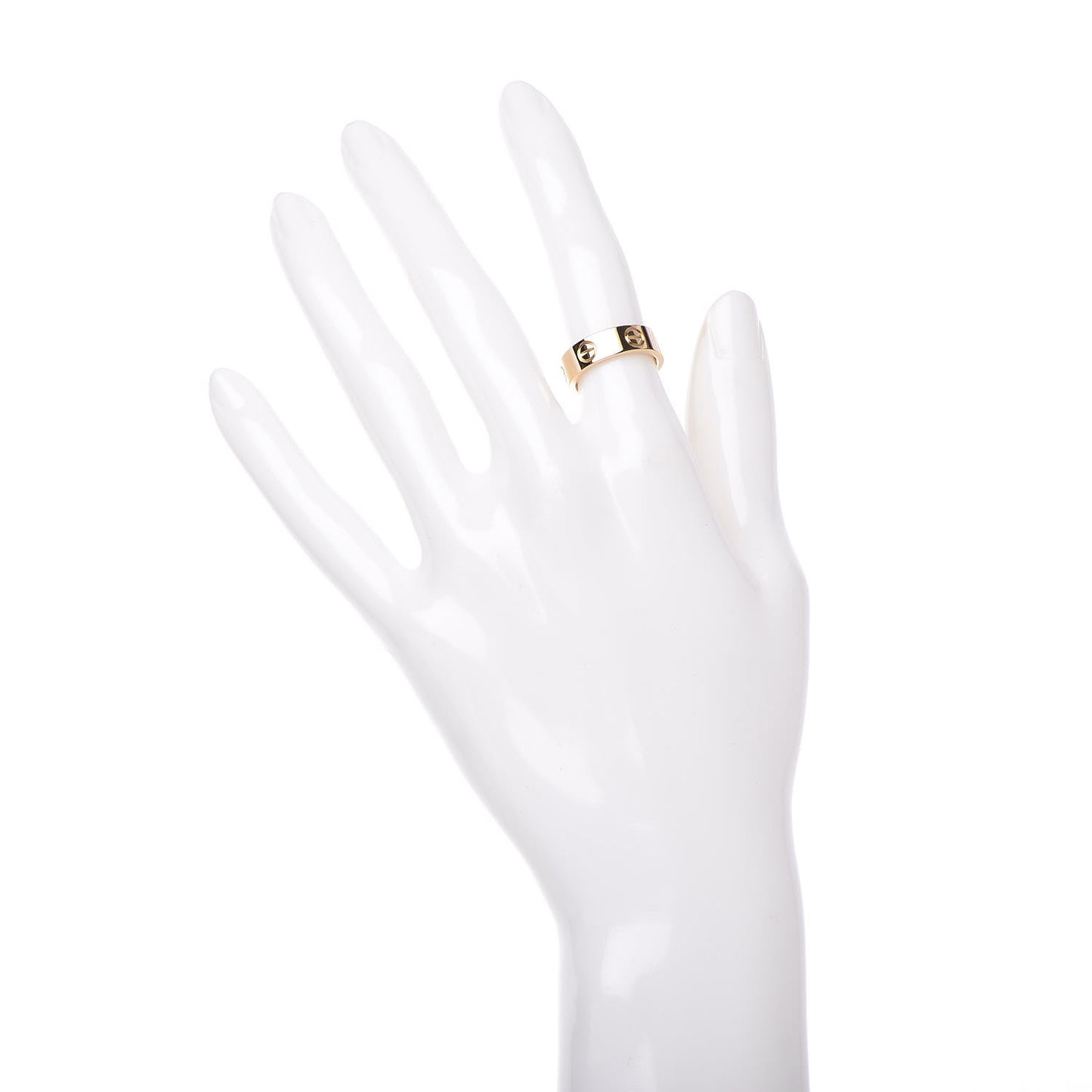 18K Yellow Gold 5.5mm LOVE Ring 49 4.75