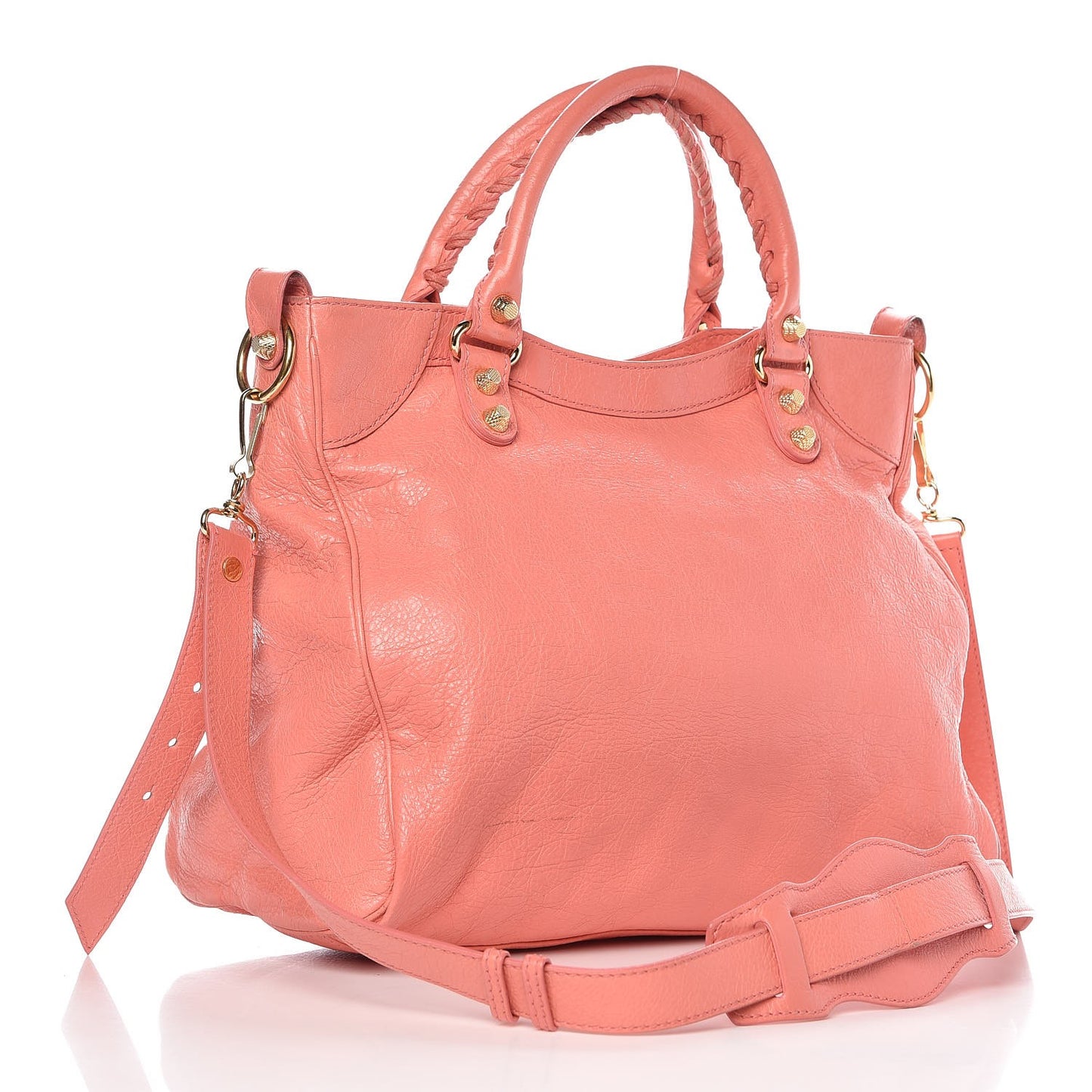Agneau Giant 12 Gold Hardware Velo Rose Azalee Rose Jaipur