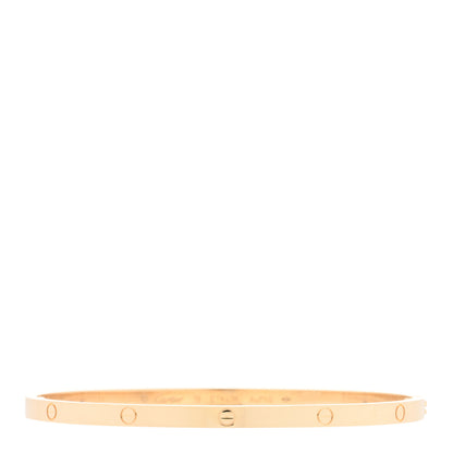 Cartier 18K Yellow Gold Small LOVE Bracelet 19 1 of 5