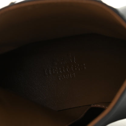 Hermes Calfskin Andrene Ankle Boots 36.5 Black 8 of 14