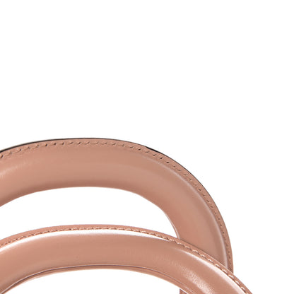 Fendi Vitello Glacier Small FF Tote Rosa Bourbon 7 of 10