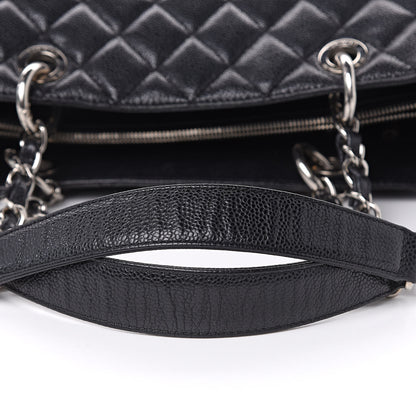Chanel Caviar Quilted Grand Shopping Tote GST Black 11 of 14