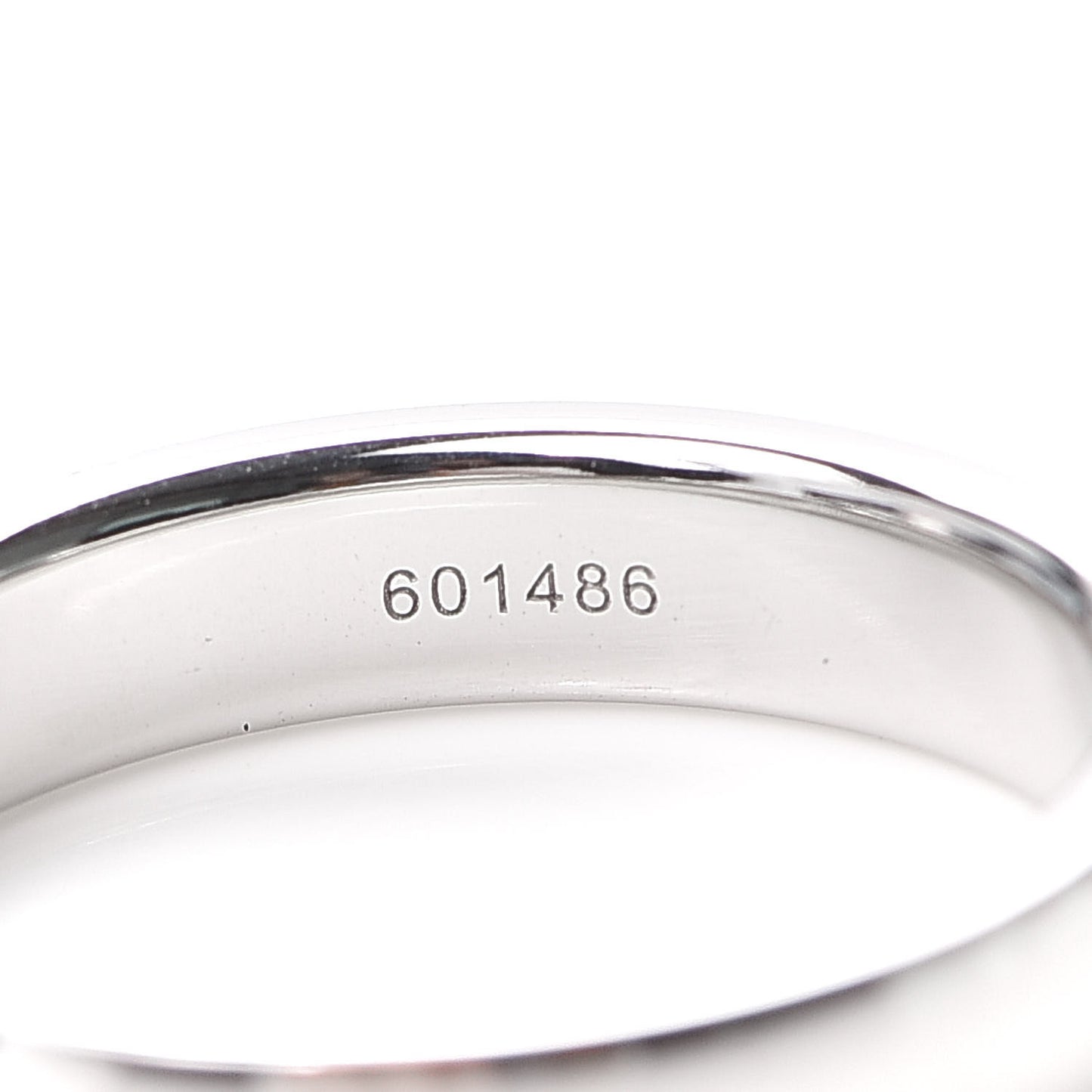 Platinum Diamond Vertical Row Wedding Band Ring 56 7.5