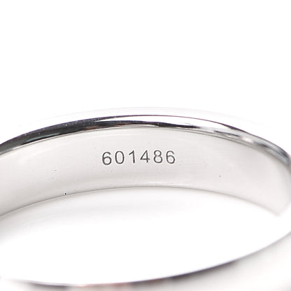 Harry Winston Platinum Diamond Vertical Row Wedding Band Ring 56 7.5 5 of 6
