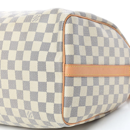Louis Vuitton Damier Azur Speedy Bandouliere 30 11 of 15