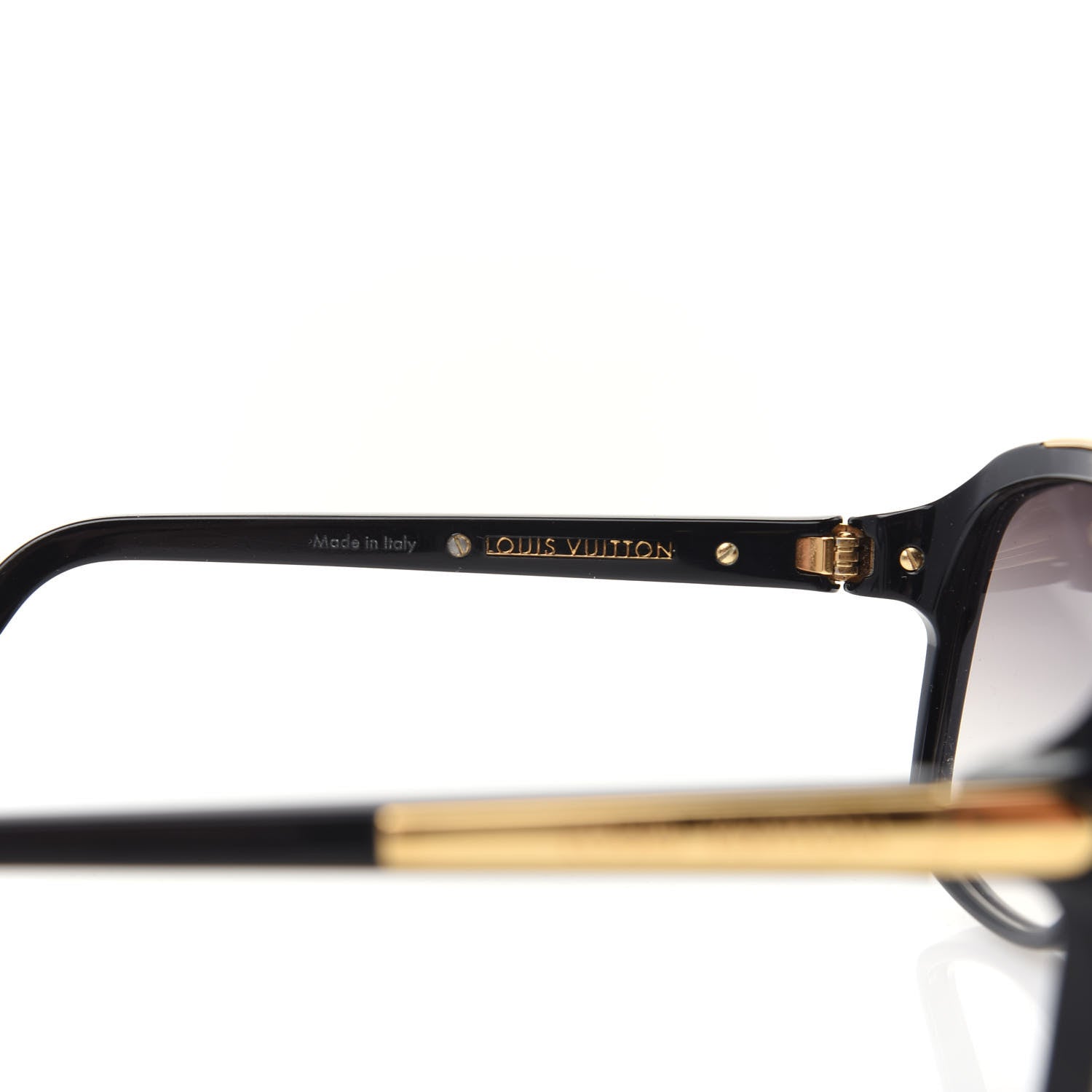 Louis Vuitton Acetate Evidence Sunglasses Z0350W Black 5 of 8