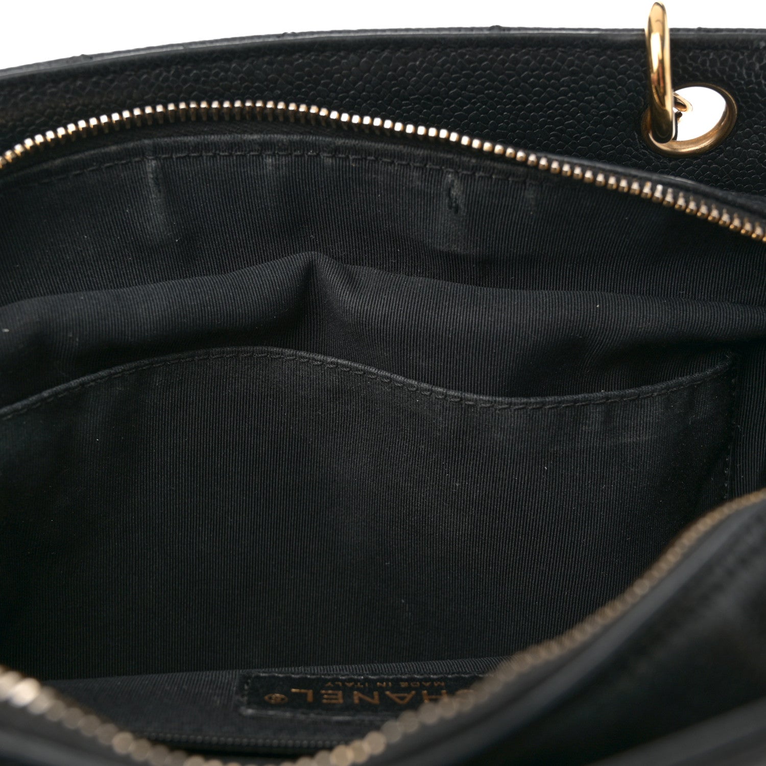 Chanel Caviar Quilted Petit Timeless Tote PTT Black 13 of 15