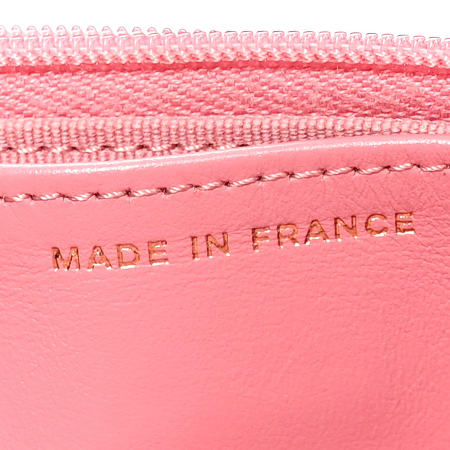 Chanel Caviar Quilted Wallet On Chain WOC Dark Pink 7 of 13