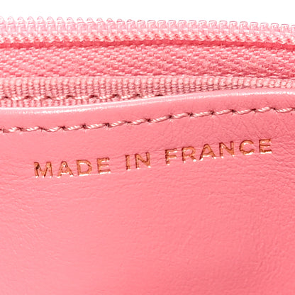 Chanel Caviar Quilted Wallet On Chain WOC Dark Pink 7 of 13