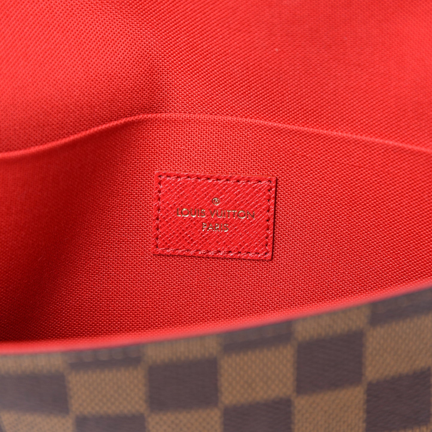Damier Ebene Pochette Felicie Chain Wallet