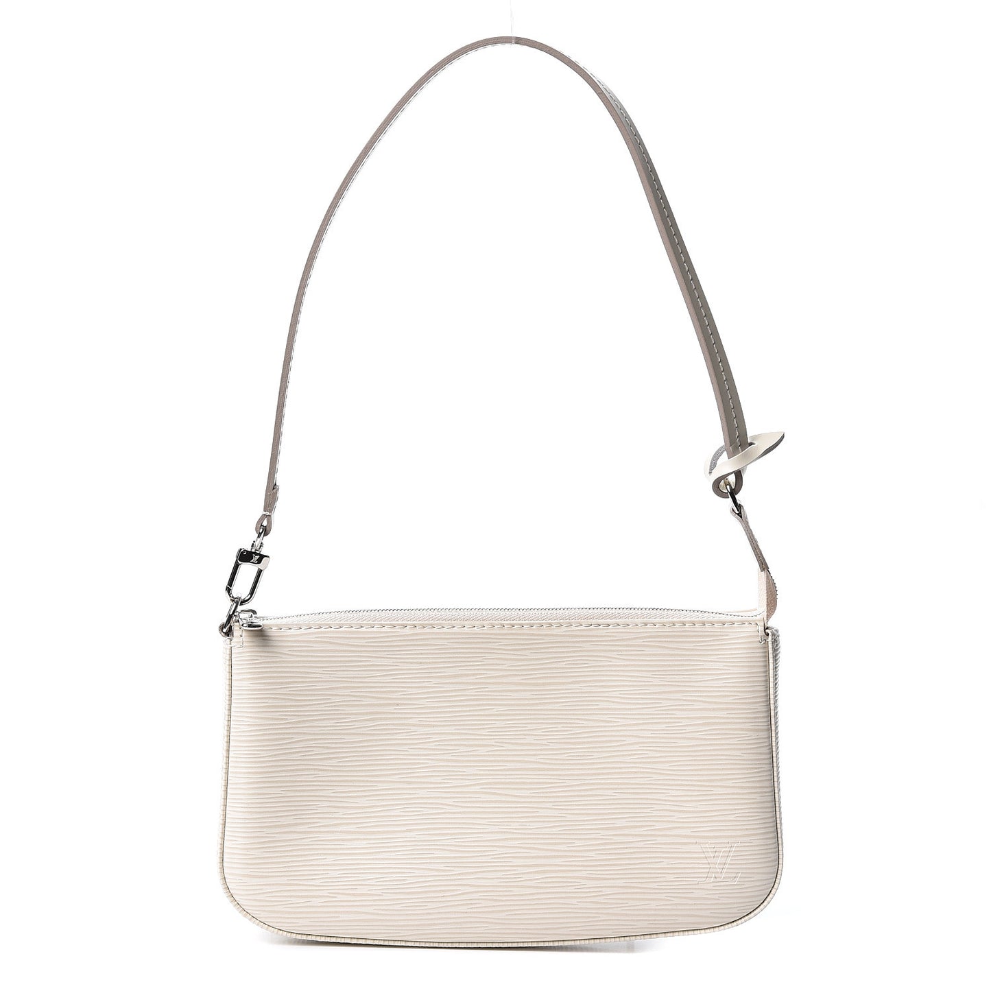 Epi Pochette Accessories NM Ivory
