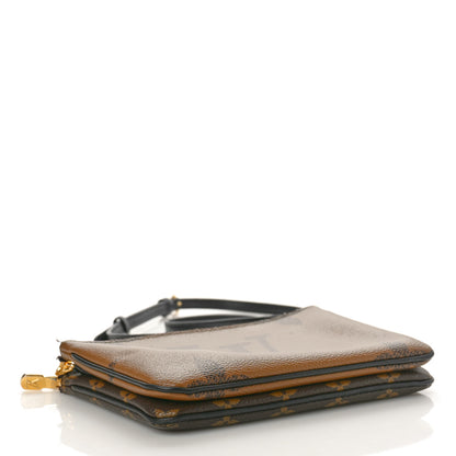Louis Vuitton Reverse Monogram Giant Double Zip Pochette 6 of 15