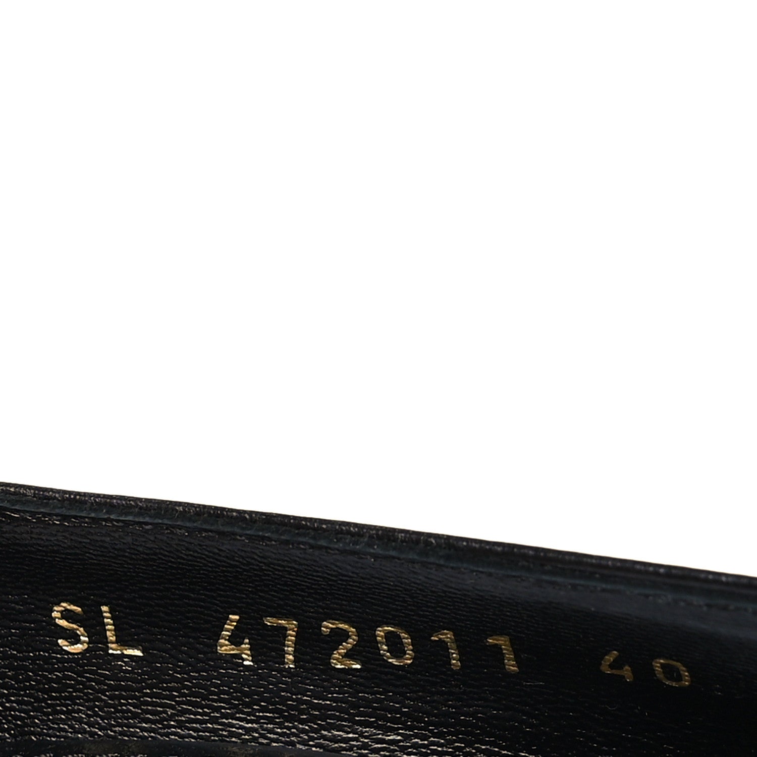 Saint Laurent Calfskin Opyum 110 Pumps 40 Black 6 of 8