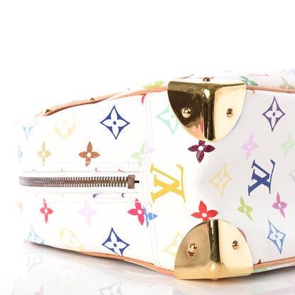 Louis Vuitton Monogram Multicolor Trouville White 7 of 9