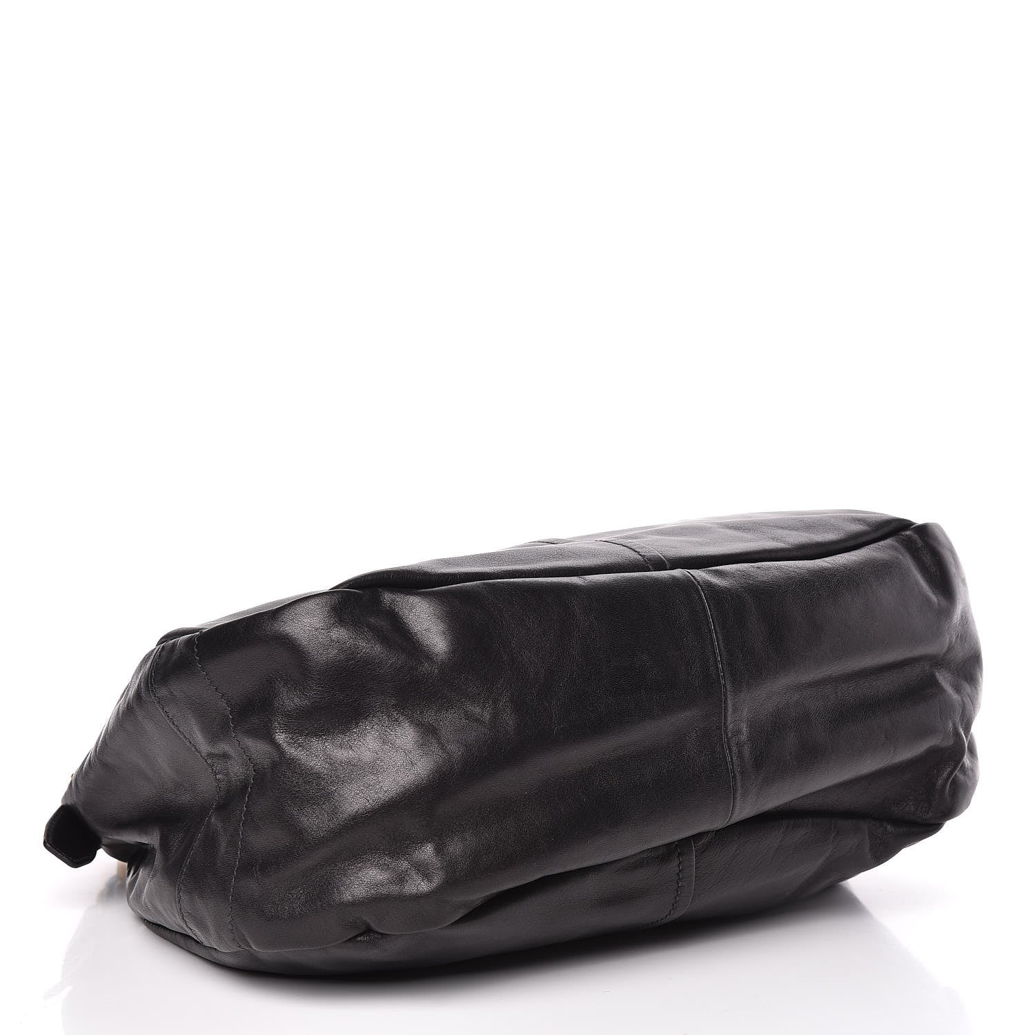 Prada Soft Calf Hobo Black 4 of 10