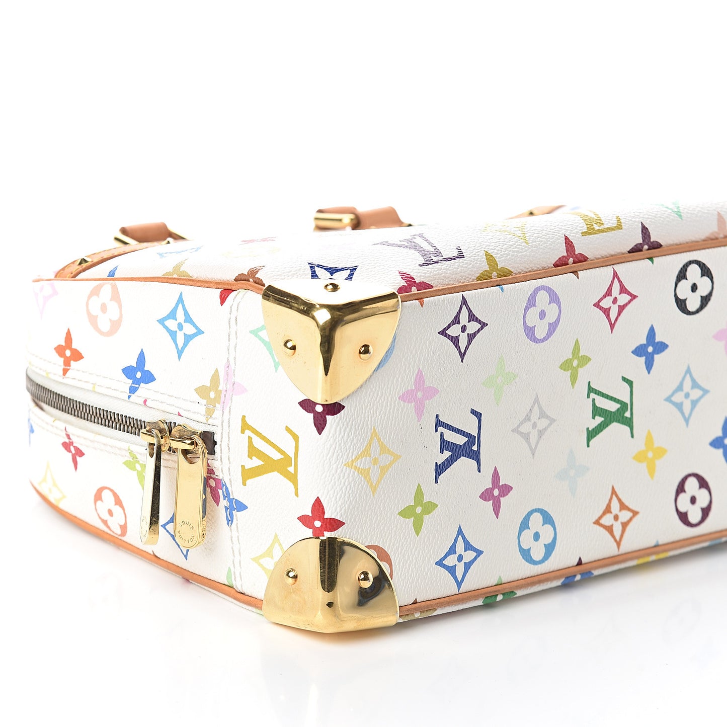 Monogram Multicolor Trouville White