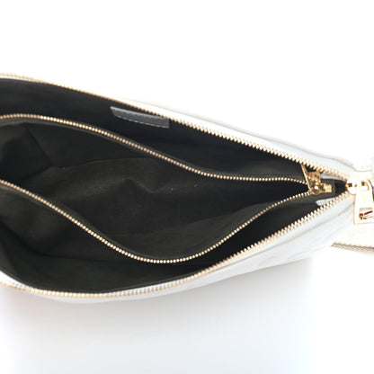 Louis Vuitton Lambskin Embossed Monogram Coussin PM Cream 5 of 8