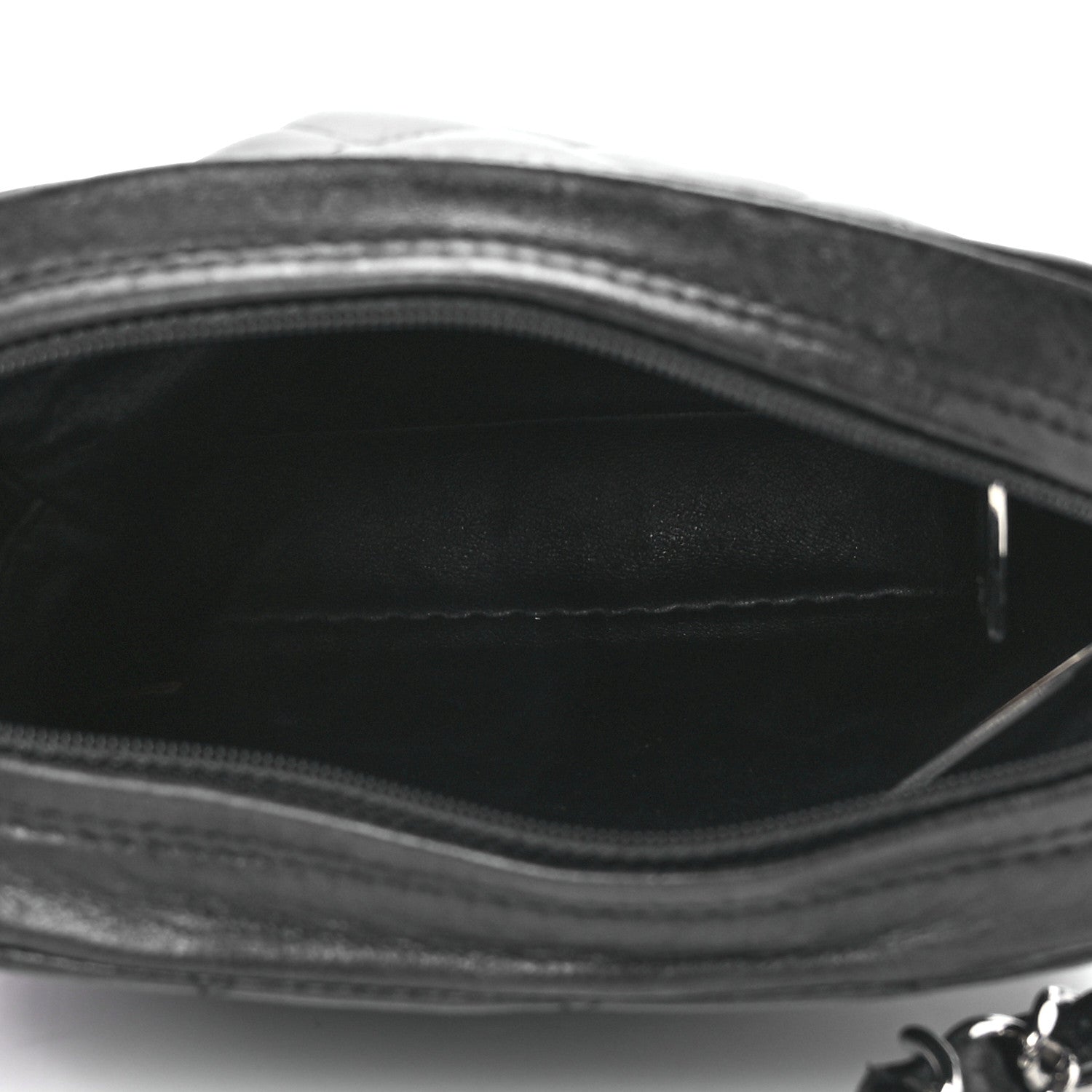 Chanel Lambskin Quilted Crossbody Black 4 of 10