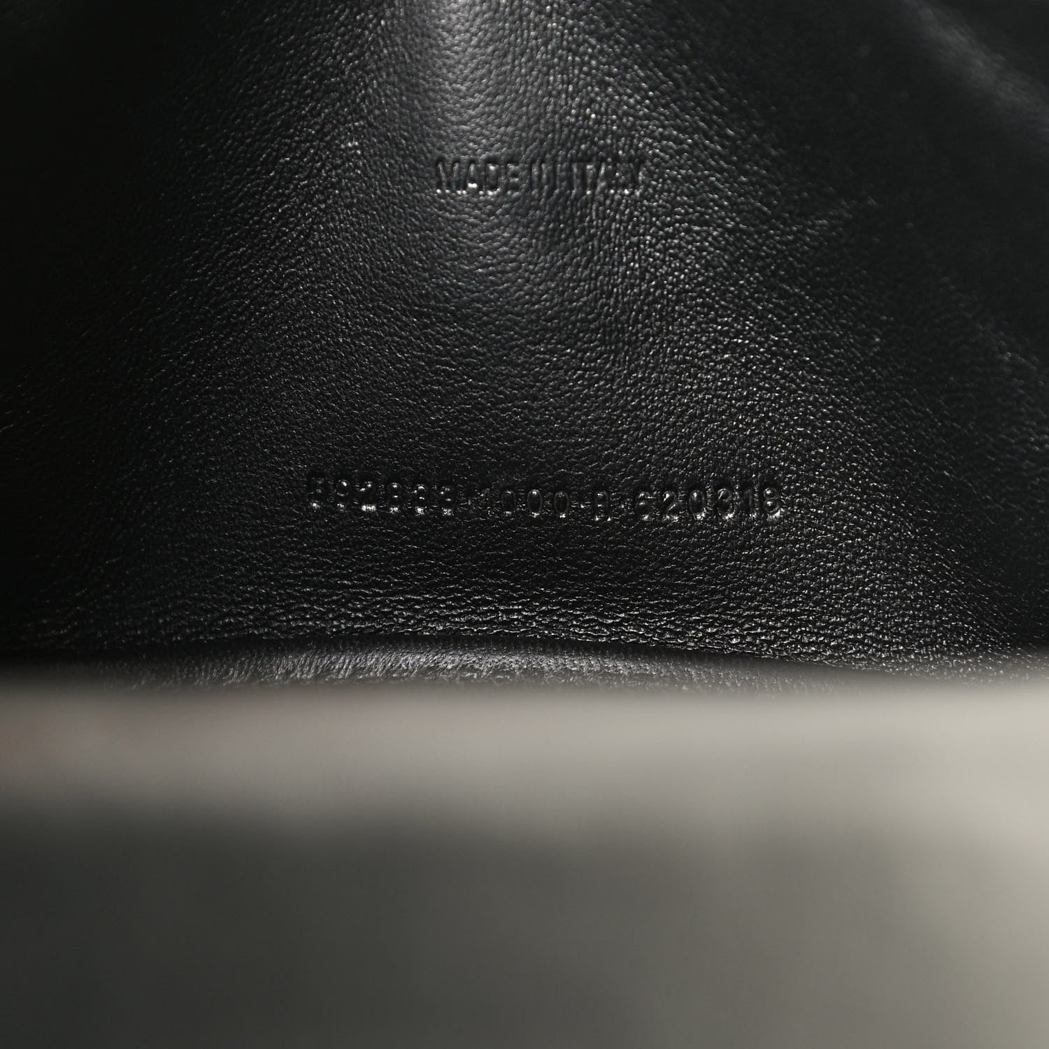 Balenciaga Shiny Calfskin Monochrome Crocodile Embossed Hourglass Top Handle Bag XS Black 7 of 11