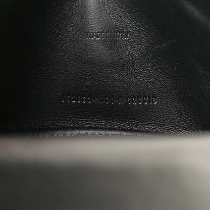 Balenciaga Shiny Calfskin Monochrome Crocodile Embossed Hourglass Top Handle Bag XS Black 7 of 11