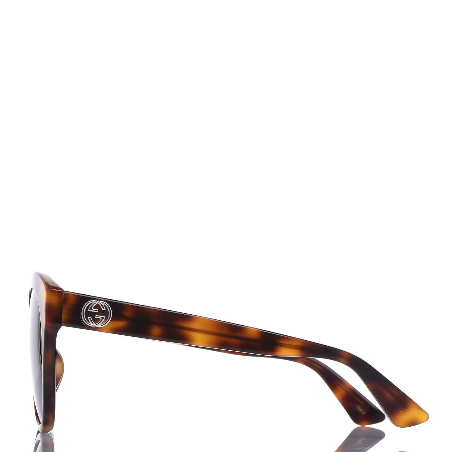 Round GG Sunglasses GG0028SA Tortoise