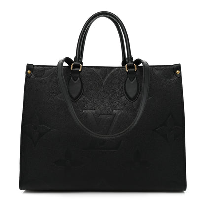 Louis Vuitton Empreinte Monogram Giant Onthego MM Black 1 of 7