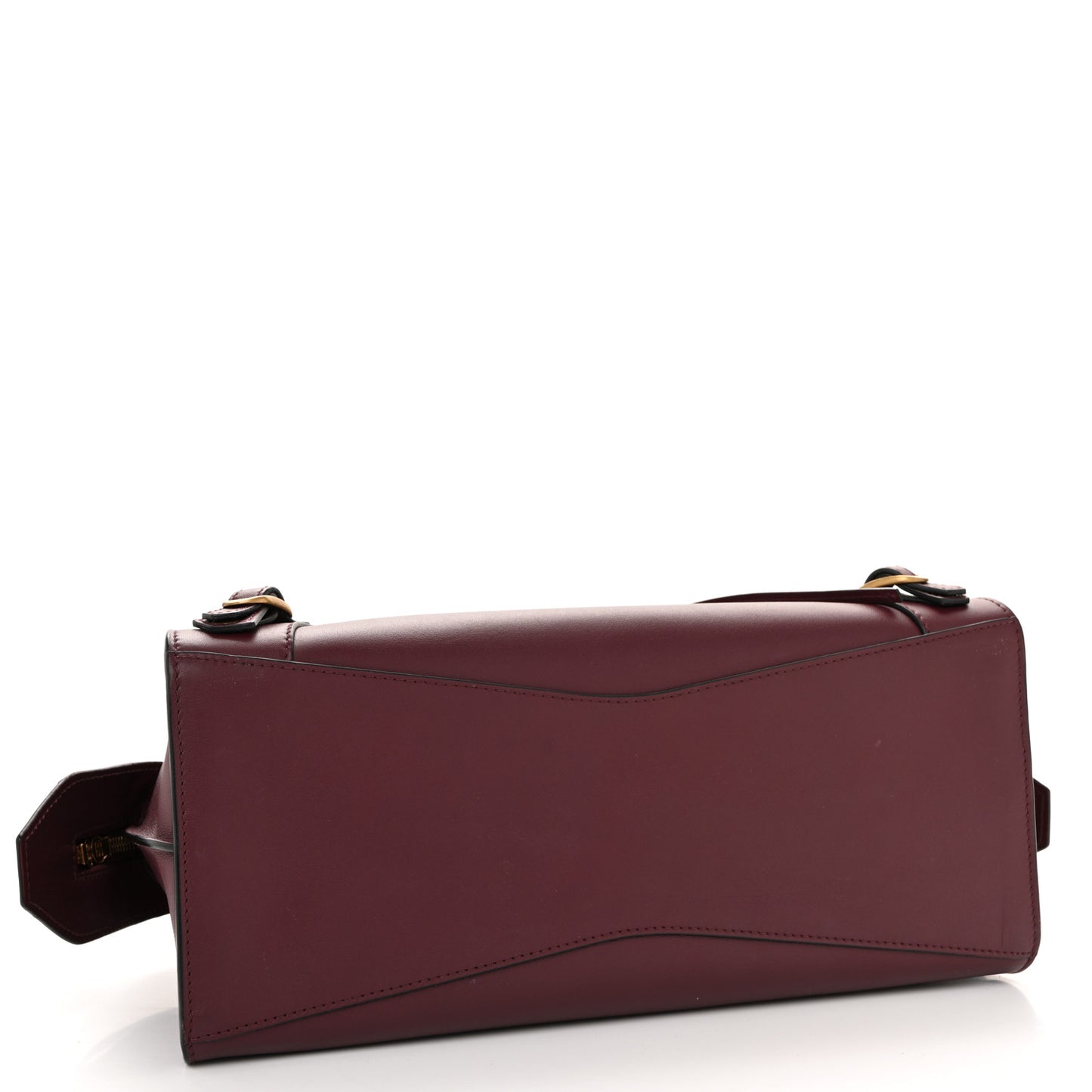 Smooth Calfskin Brass Hardware Neo Classic S City Burgundy