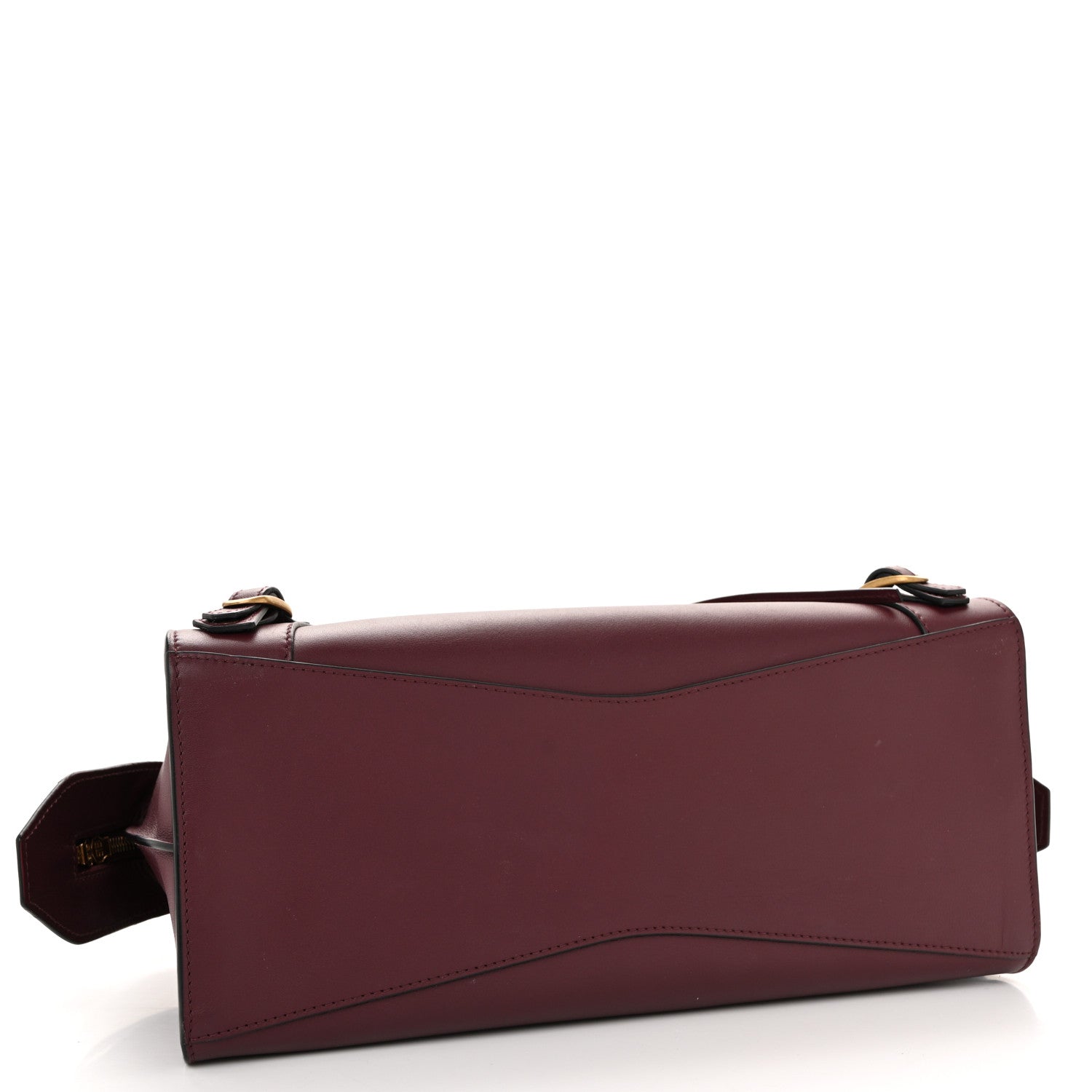 Balenciaga Smooth Calfskin Brass Hardware Neo Classic S City Burgundy 4 of 10