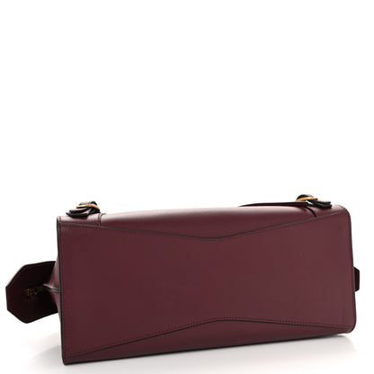 Balenciaga Smooth Calfskin Brass Hardware Neo Classic S City Burgundy 4 of 10