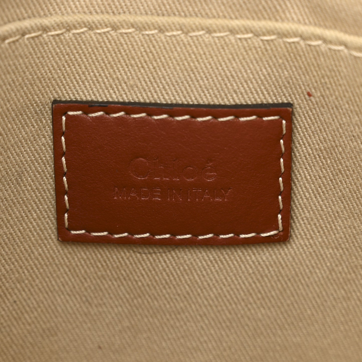 Cotton Calfskin Small Woody Ribbon Tote With Strap White Brown