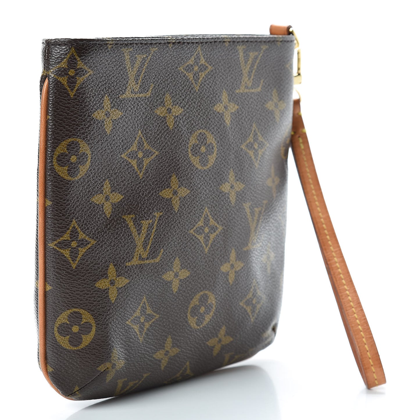 Monogram Partition Wristlet