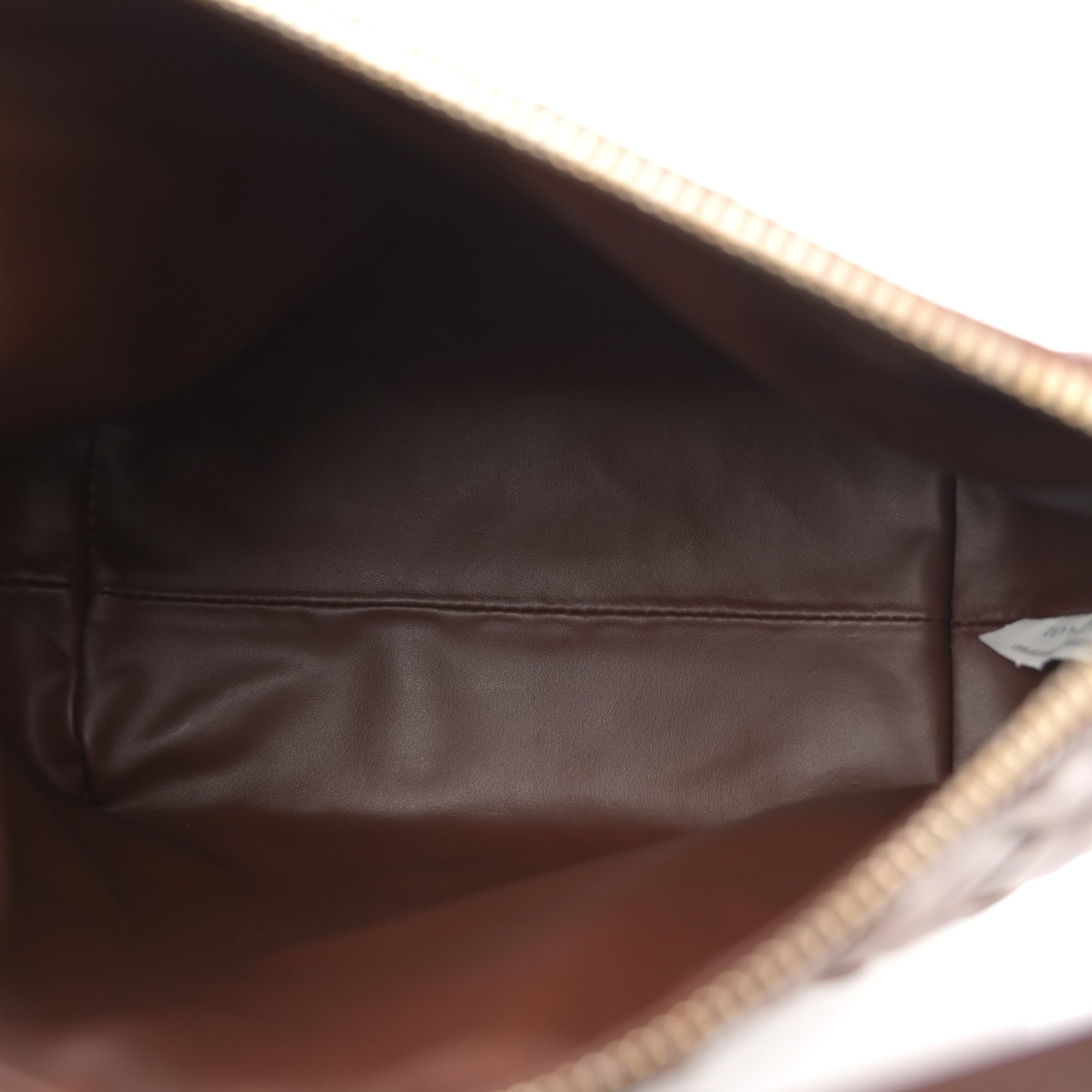 Calfskin Nappa Intrecciato Mini Wallace Sapele