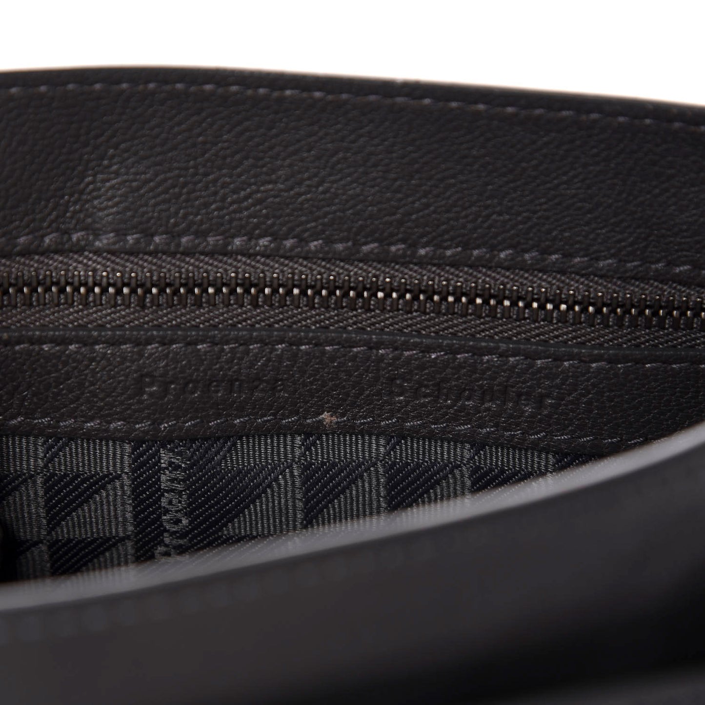 Lambskin PS1 Mini Pouch Messenger Heather Grey