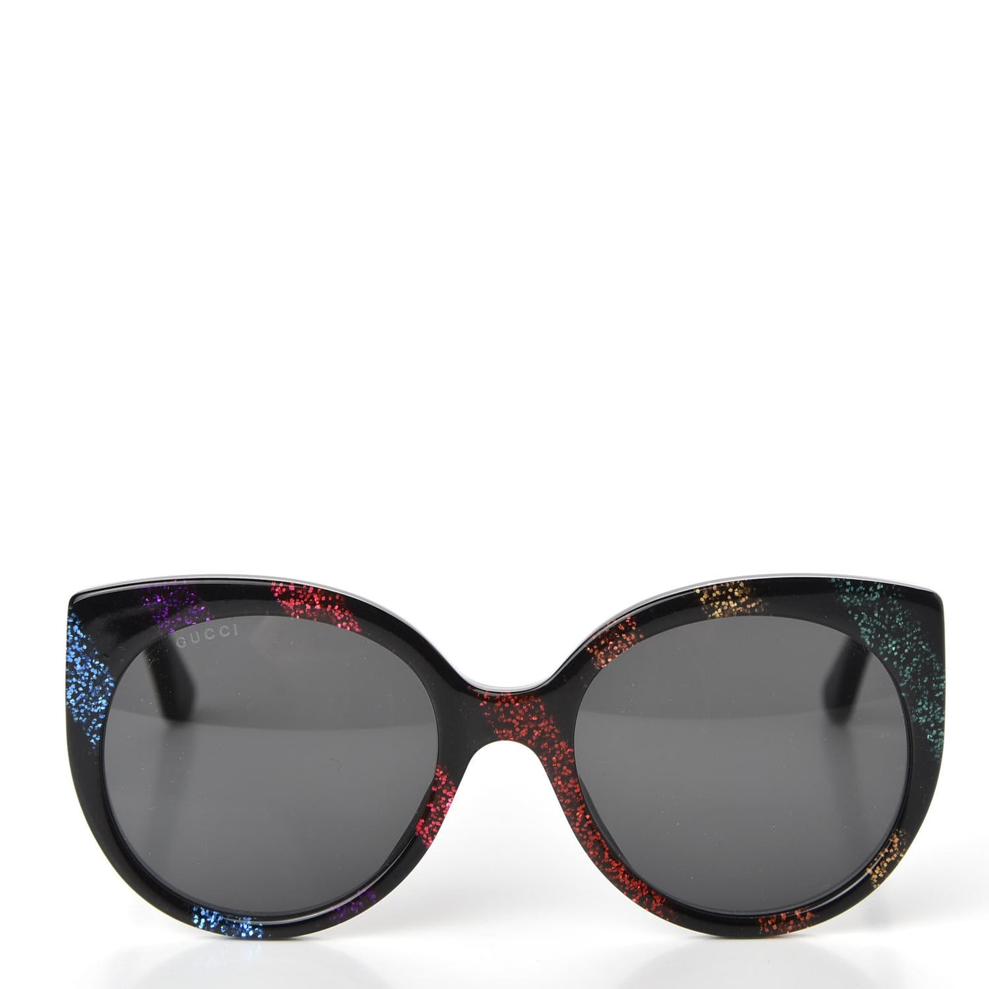 Cat Eye Glitter Sunglasses GG 0325S Black
