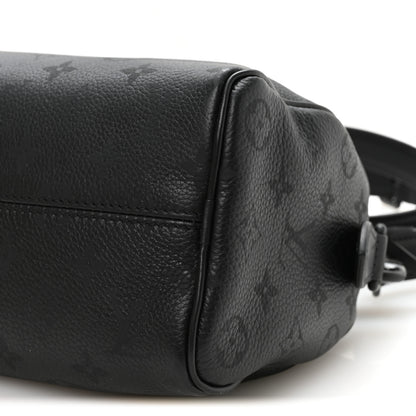 Louis Vuitton Calfskin Monogram Speedy P9 Bandouliere 20 Ultra Black 11 of 12