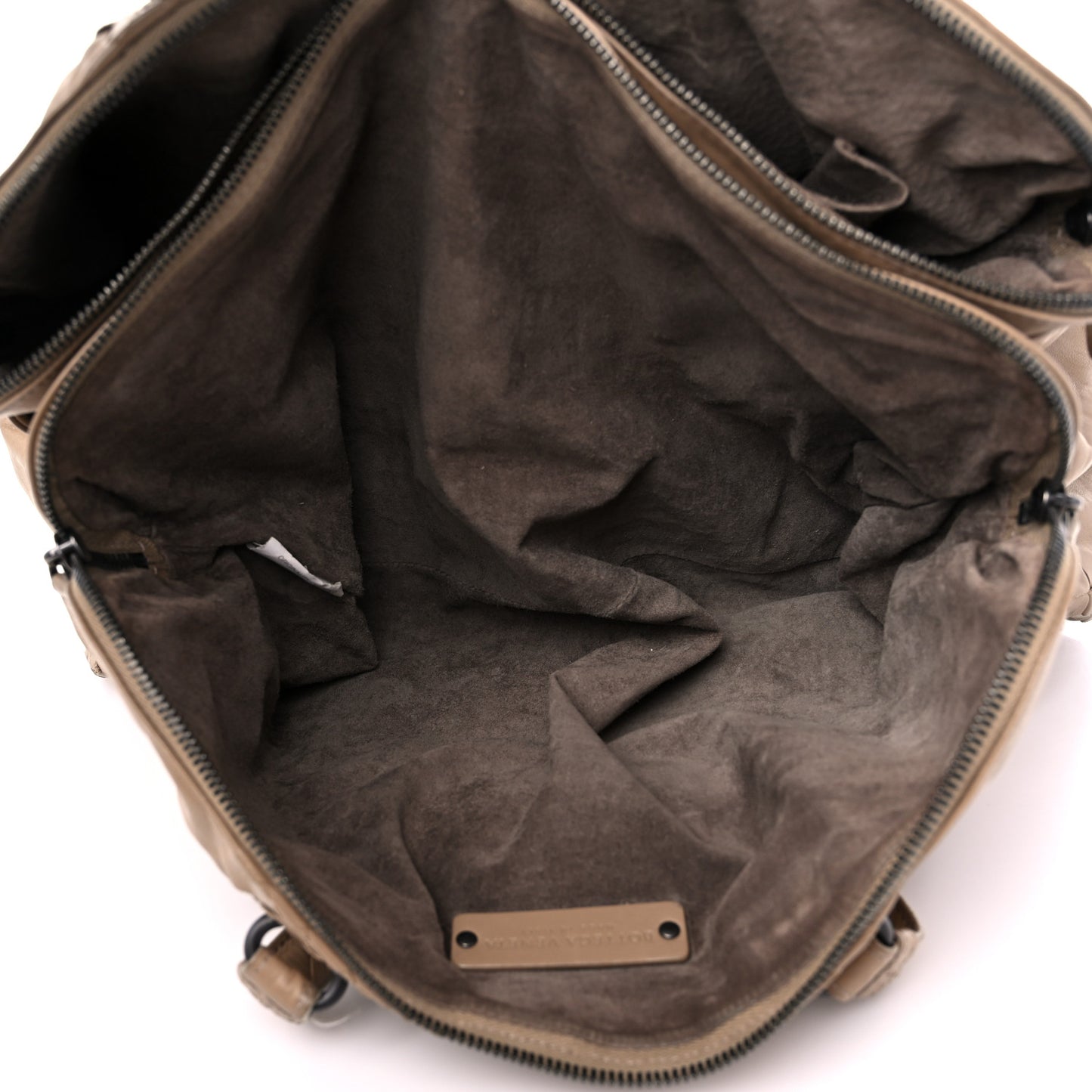 Calfskin Intrecciato Leggero Tote Beige