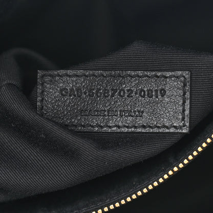 Saint Laurent Calfskin Small Manhattan Shopper Tote Black 7 of 12