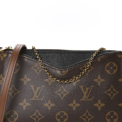Louis Vuitton Monogram Pallas Clutch Black 10 of 10