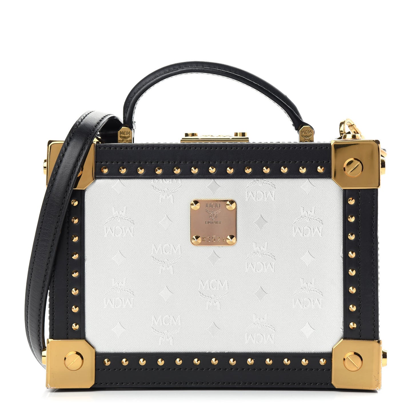 Odeon Calfskin Small Berlin Crossbody Steel Gray