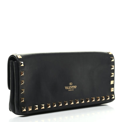 Valentino Garavani Nappa Rockstud Bangle Clutch Black 3 of 7