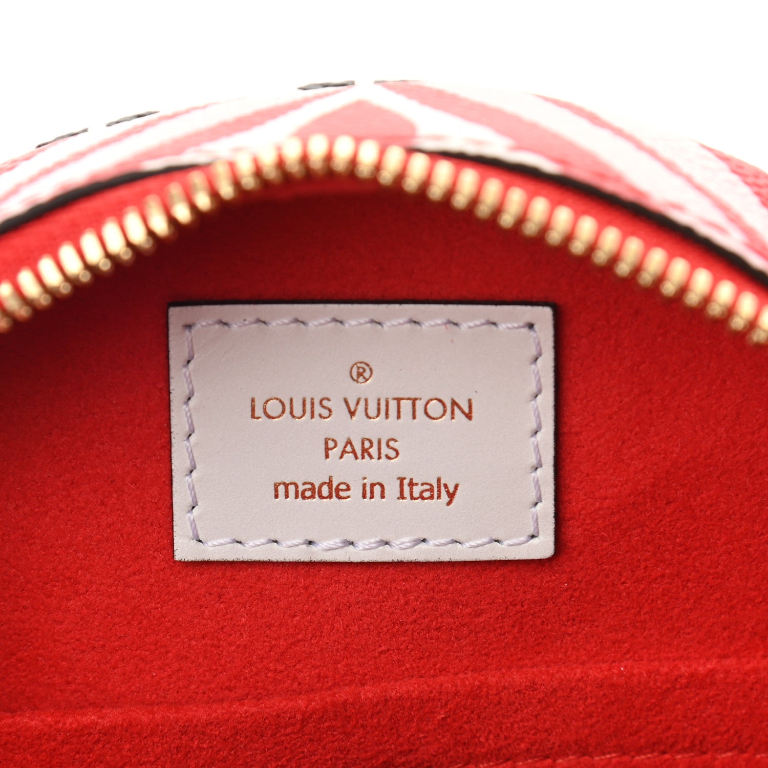Louis Vuitton Monogram Giant Crafty Boite Chapeau Souple PM Rouge Rose Creme 6 of 8