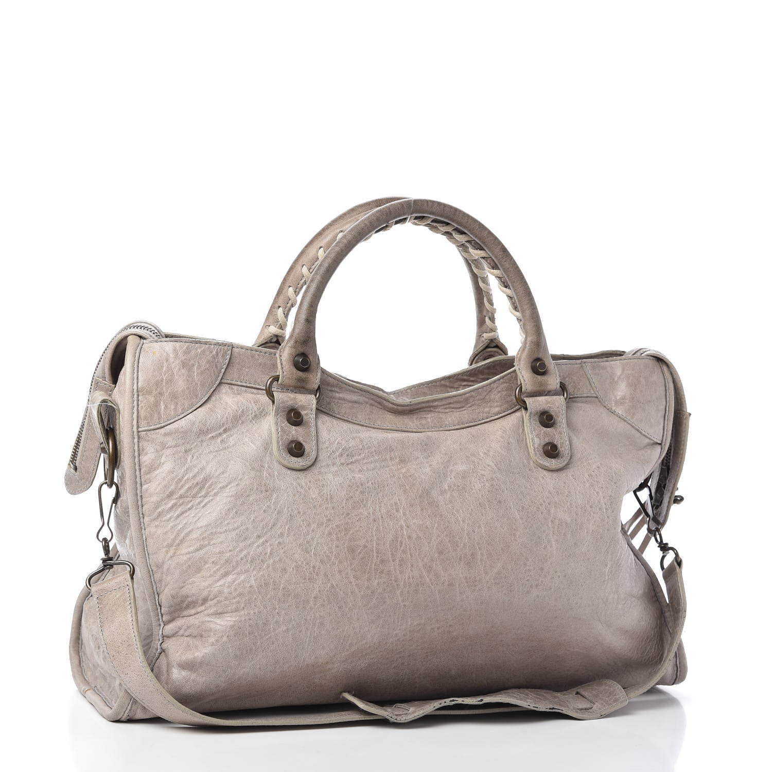 Balenciaga Chevre Classic Hardware City Greige 3 of 15