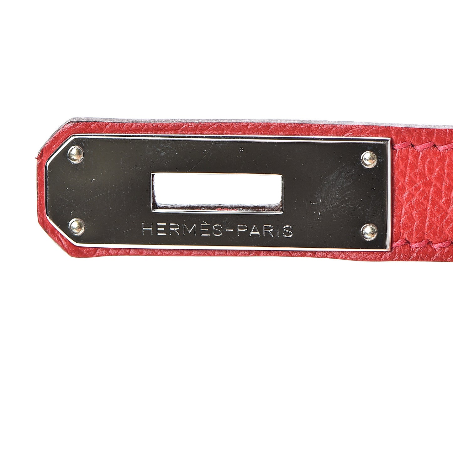 Epsom Birkin 35 Rouge Casaque