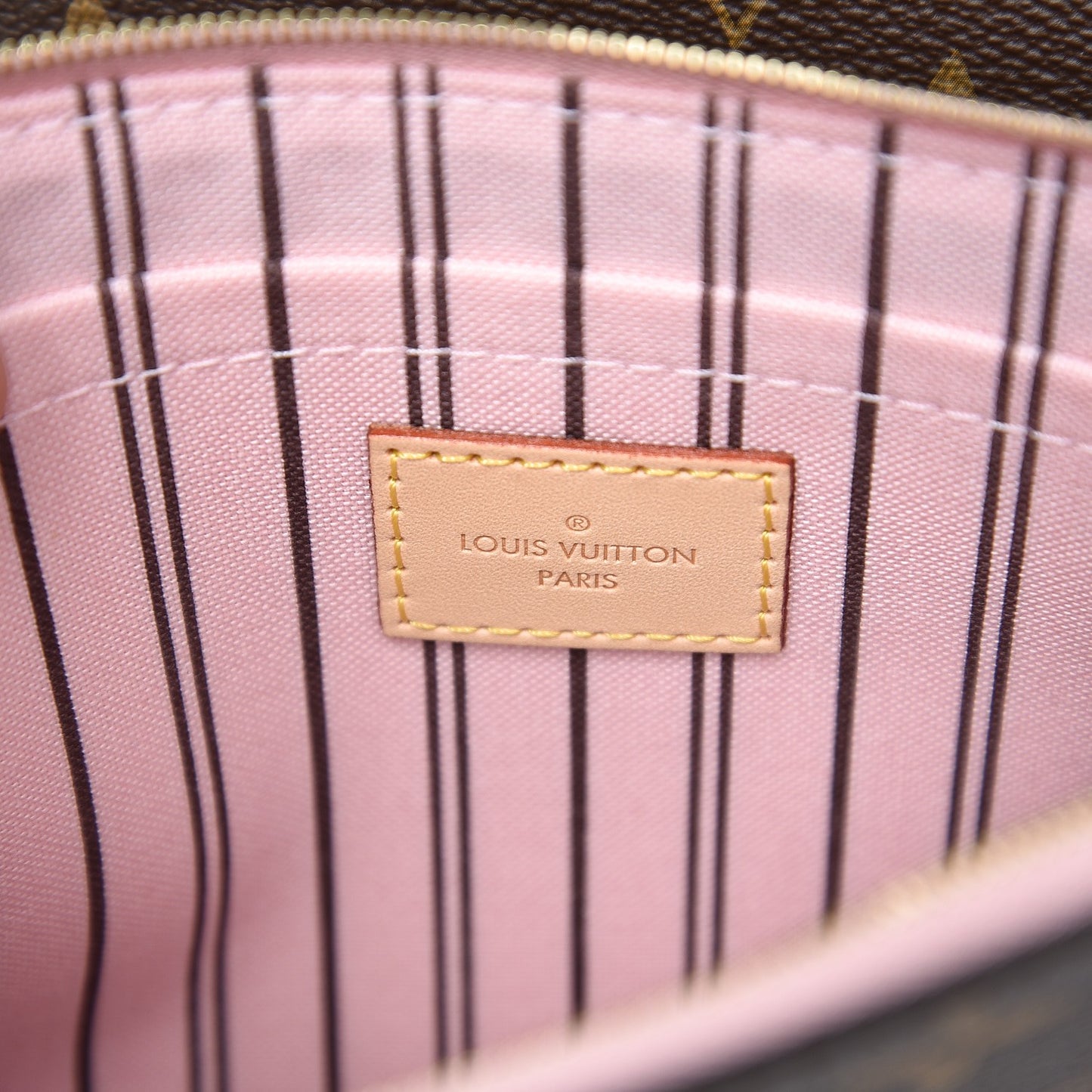 Monogram Neo Neverfull MM Rose Ballerine
